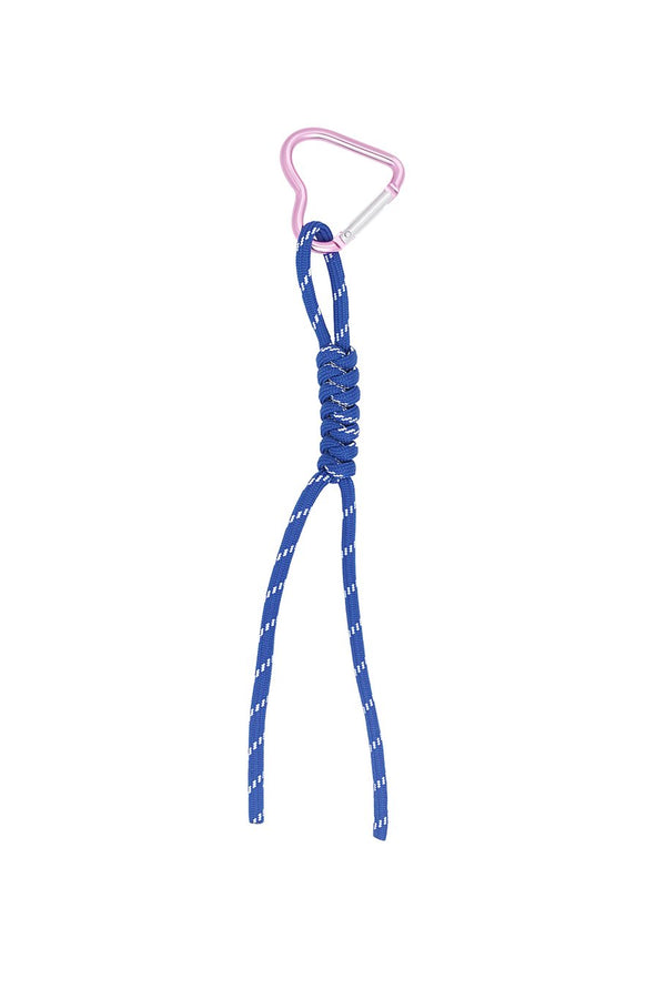 Bag charm - pop of blue