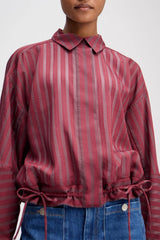 Loasta blouse Bordeaux