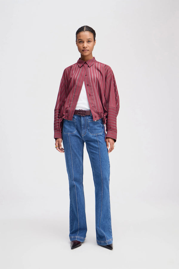 Loasta blouse Bordeaux