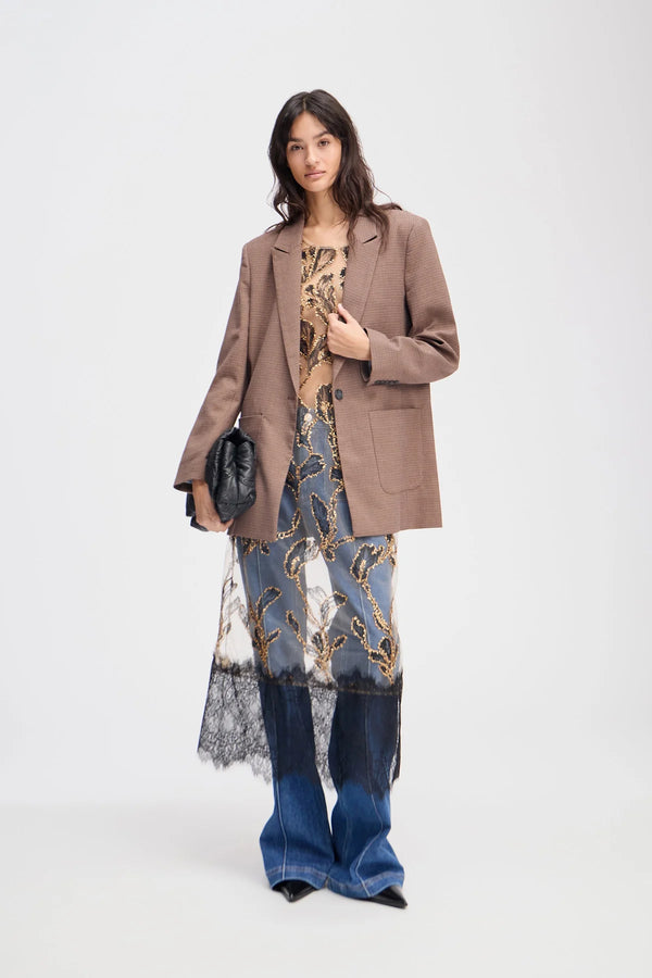 Lunani vest Brown
