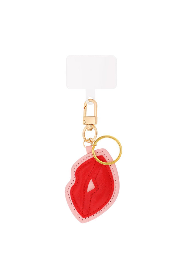 Bag charm - kiss