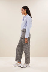 Joly blue stripe blouse