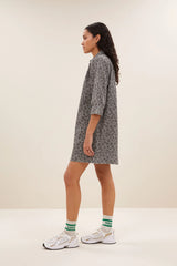 Flynth grey Cheetah dress