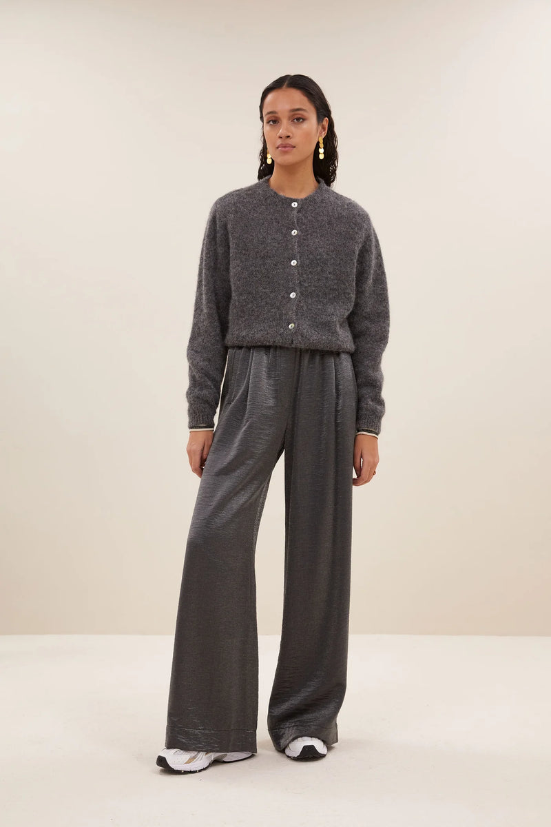 Benji metallic pants Silver