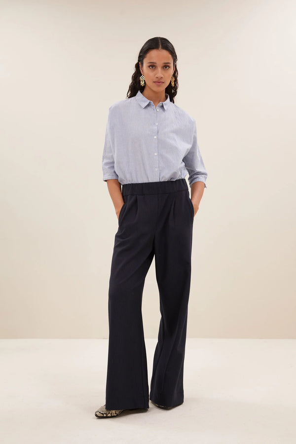 Benji Copper stripe pants