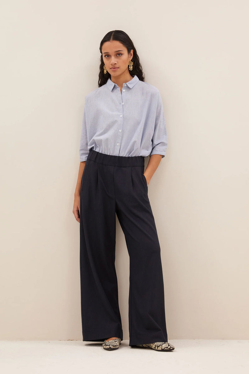 Benji Copper stripe pants