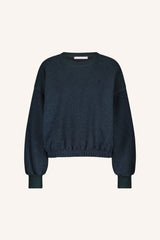 Bodil sparkle sweater Midnight