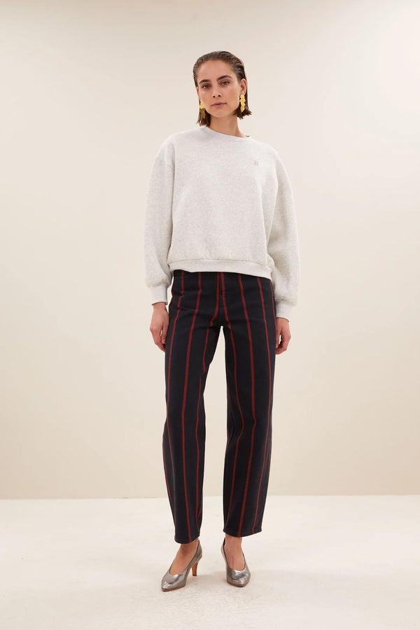 Bibi Dance sweater Grey melee