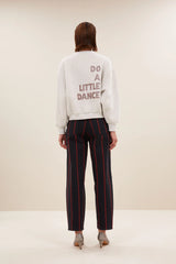 Bibi Dance sweater Grey melee