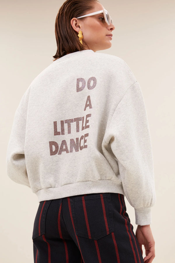Bibi Dance sweater Grey melee