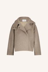 Rika coat Dark sand