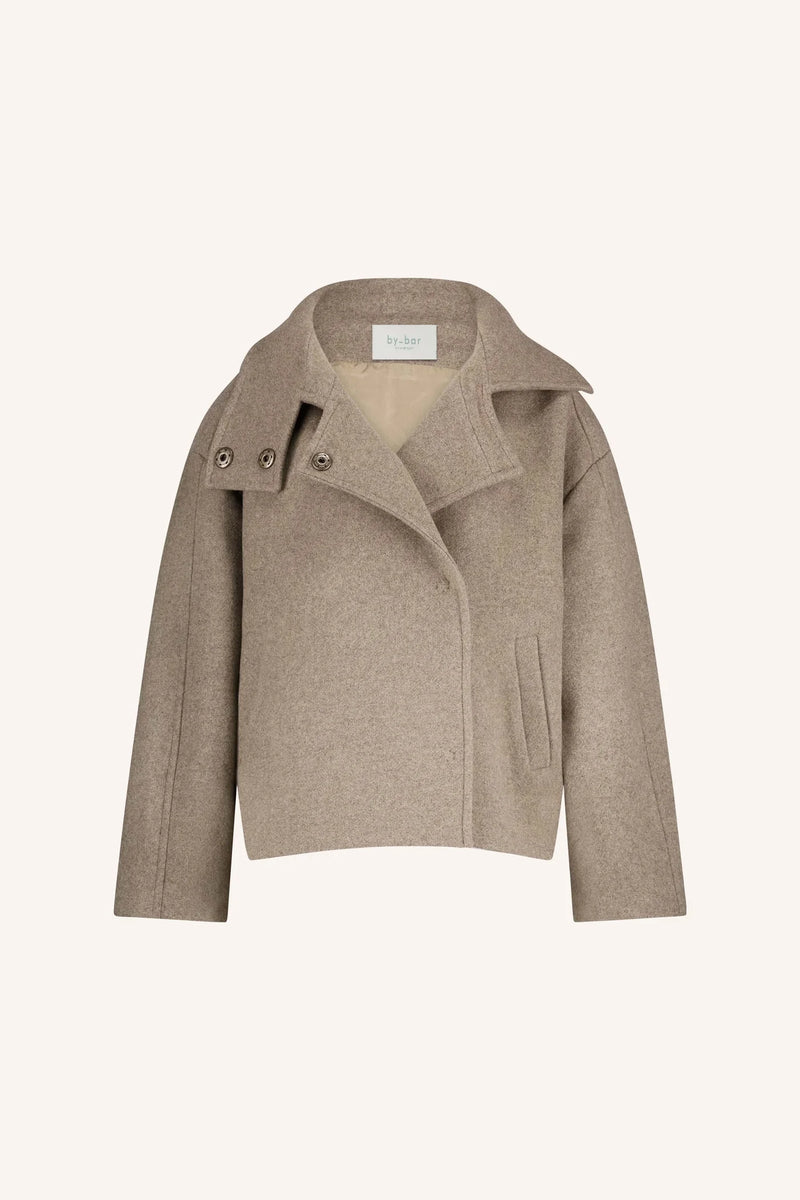 Rika coat Dark sand