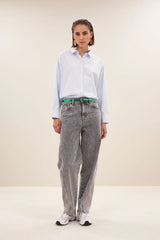 Julie gloss belt - Electric green