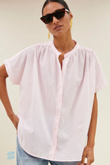Minte pinstripe blouse Pink