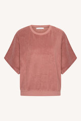 Nuki slub top Withered rose