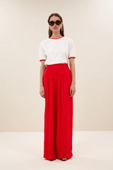 Benji satin stripe pants Lollipop