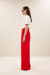 Benji satin stripe pants Lollipop