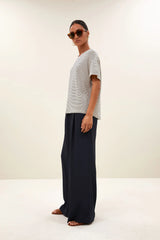 Mace small stripe top Admiral blue stripe