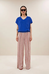 Tyler slub top Azul Blue