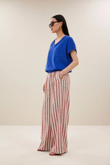 Tyler slub top Azul Blue