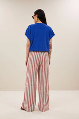 Tyler slub top Azul Blue