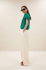 Tyler slub top green lake