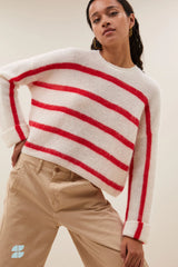 Vide stripe pullover Lollipop stripe