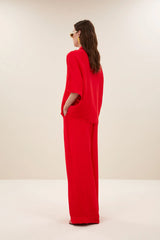 Sunny satin stripe blouse Lollipop