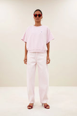 Begum slub jeans Light pink