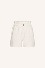 Leon twill short Cloud White