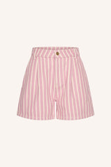 June stripe short Pink
