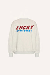 Bibi Lucky everyday sweater Light grey melange