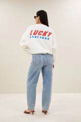Bibi lucky everyday sweater Off White