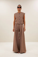 Nori girone gilet Iced coffee