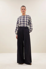 Nyka Tokyo check blouse