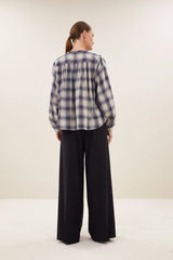 Nyka Tokyo check blouse