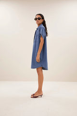 Hella denim dress Medium denim