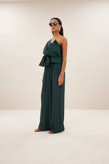 Benji viscose pants Dried basil