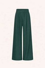 Benji viscose pants Dried basil