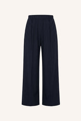 Jelle pinstripe pants Midnight
