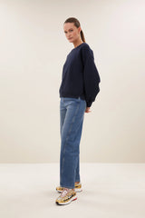 Lili sparkle sweater Midnight