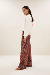 Lili coast melange sweater Oyster melee