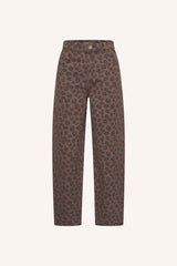 Lew cheetah pants Chocolate