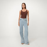 Skater loose Snow bleached