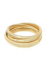 Slave bracelet three double Gold