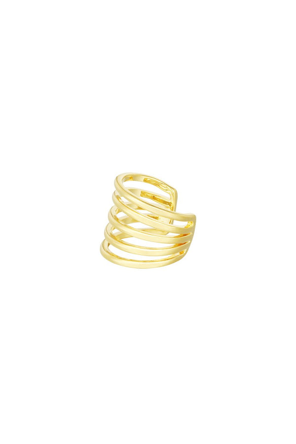 Oorbellen earcuff - goud