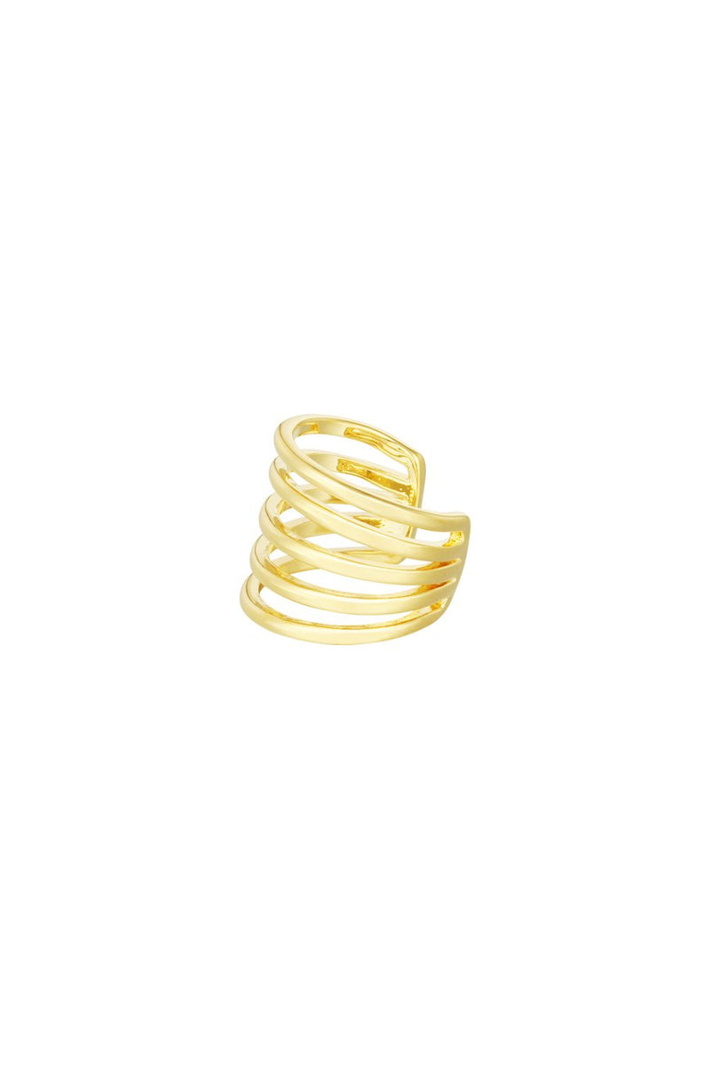 Oorbellen earcuff - goud