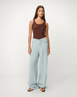 Marlene jeans Linen Summer Pearl blue