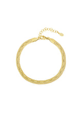 Armband line twist - goud