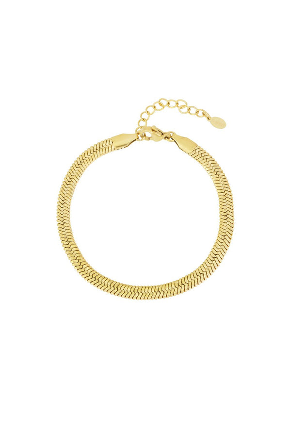 Armband line twist - goud